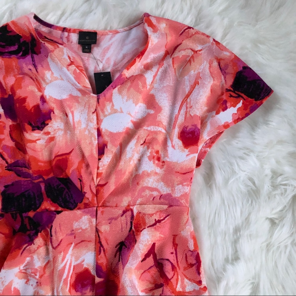 Worthington Floral Print Blouse